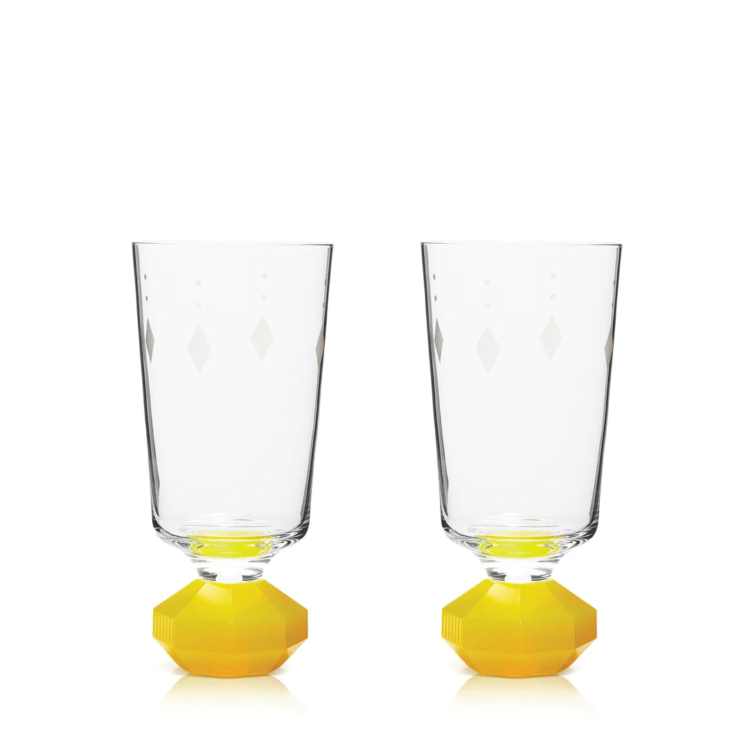 Chelsea Tall Crystal Glass | set of 2